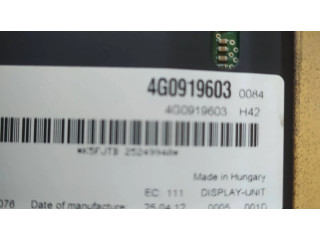 Дисплей 4G0919603, 609616007 Audi A6 C7