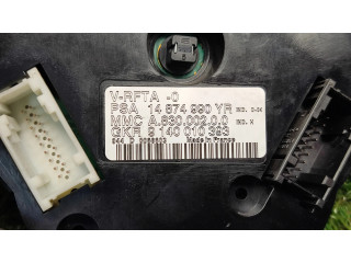 Блок управления климат-контролем 14874990YR, A83000200   Peugeot 807