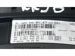 Панель приборов A2515404211, A2515409047 Mercedes-Benz R W251