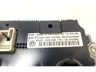 Блок управления климат-контролем 1K0820047DL, 5HB00871955   Volkswagen PASSAT B6