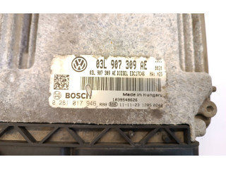 Řídící jednotka 03L907309AE, 0281017946   Volkswagen Tiguan 2008