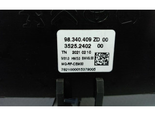 Блок управления климат-контролем 98340409ZD Opel Combo E