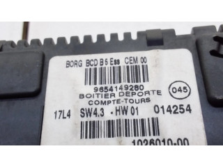 Дисплей    9654149280, 014254   Citroen C4 I