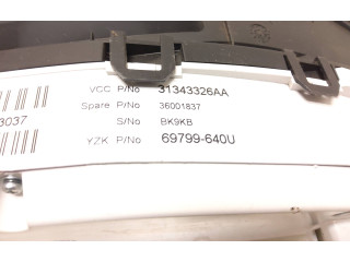 Přístrojová deska  Volvo XC60 2012 31343326AA, 69799640U  