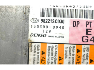 Блок управления надувных подушек 98221SC030, 1503000940 Subaru Forester SH
