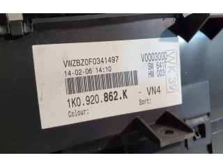 Панель приборов 1K0920862K, V0003000   Volkswagen Golf Plus       