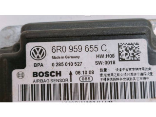 Блок подушек безопасности 6R0959655C, 0285010527 Skoda Fabia Mk2 (5J)