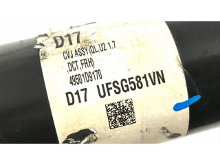 Передняя полуось