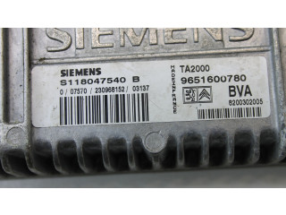 Блок управления коробкой передач 9651600780 Lancia Phedra