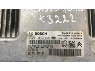 Блок управления двигателя 9663268380, k3222   Citroen Xsara Picasso