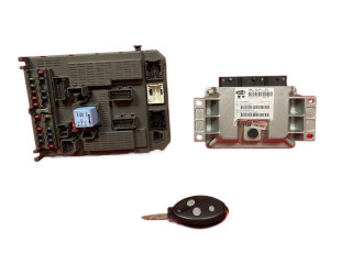 Рулевая рейка  Комплект зажигания IAW6LP1.23, 9649795480   Citroen C5 2001 - 2004 года