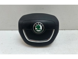 Подушка безопасности водителя 1Z0880201AH   Skoda Octavia Mk2 (1Z)