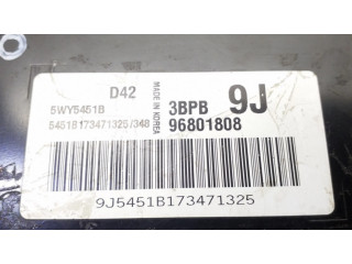 Блок управления двигателем Блок управления 96801808, 5WY5451B Chevrolet Matiz