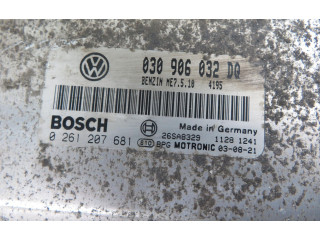 Блок управления двигателем Блок управления 0261207681, 030906032DQ   Volkswagen Lupo