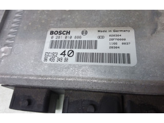 Рулевая рейка Комплект зажигания 9645534980, 0281010886 Citroen C5 2001 - 2004 года