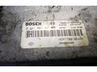 Блок управления двигателя 0281001997, 28FM0230 Renault Laguna I