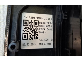 Блок управления климат-контролем A2518707289, 272945   Mercedes-Benz R W251