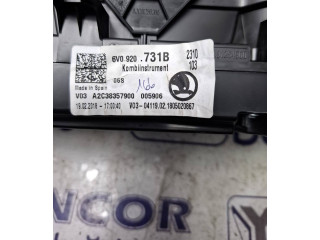 Панель приборов 6V0920731B, 91254900   Skoda Fabia Mk3 (NJ)       