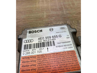 Блок подушек безопасности 4E0959655G, 4E0910655 Audi A8 S8 D3 4E