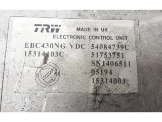 Jednotka ABS 51780295, 51780295 Fiat Croma 2006