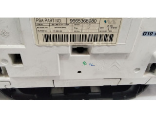 Přístrojová deska  Citroen Berlingo 2008 9665368980  
