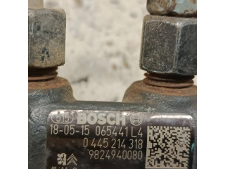 Топливная рампа 9824940080, 0445214318   Peugeot Partner 1.6 