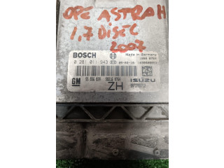 Блок АБС 0281011943, 0281011943   Opel  Astra H  2004 - 2012 года