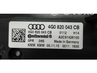 Блок управления климат-контролем 4G0820043CB   Audi A6 S6 C7 4G