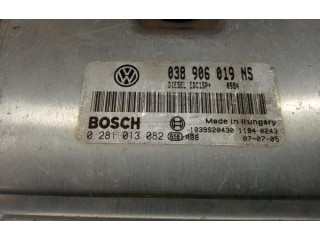 Блок управления двигателя 038906019NS, 028101382   Skoda Fabia Mk2 (5J)