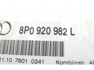 Панель приборов 8P0920982L Audi A3 S3 A3 Sportback 8P