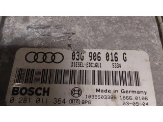 Блок управления двигателя 03G906016G, 1039S03386 Audi A3 S3 8P