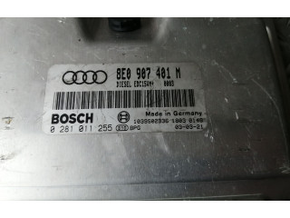 Блок управления двигателя 8E0907401M, 0281011255 Audi A6 S6 C5 4B