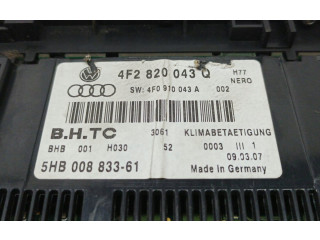Блок управления климат-контролем 4F2820043Q   Audi A6 S6 C6 4F