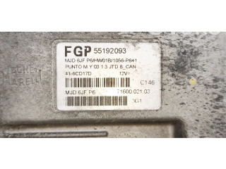 Řídící jednotka 55192093 Fiat Punto (188) 2003