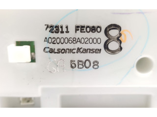 Блок управления климат-контролем 72311FE080   Subaru Impreza II