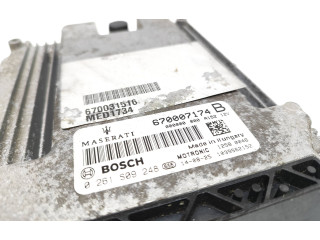 Блок управления двигателя 670031516, 670007174B Maserati Ghibli