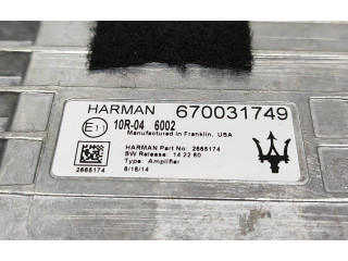 Звукоусилитель 670031749, 2665174 Maserati Ghibli