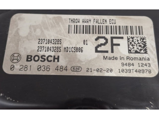 Блок управления двигателя 0281036484, 2371043285 Dacia Duster II