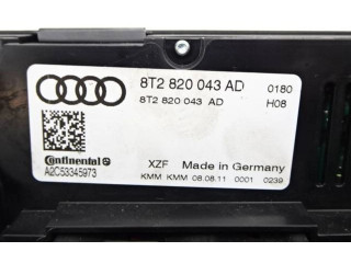 Блок управления климат-контролем 8T2820043AD, A2C53345973   Audi A5 Sportback 8TA