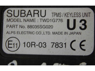 Блок управления 88035SG020   Subaru Forester SJ