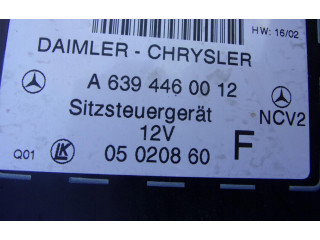 Модуль управления сидением     W6394460012    Mercedes-Benz Vito Viano W639 