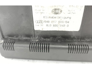 Блок управления климат-контролем 8L0820043D, 5HB00760804   Audi A3 S3 8L