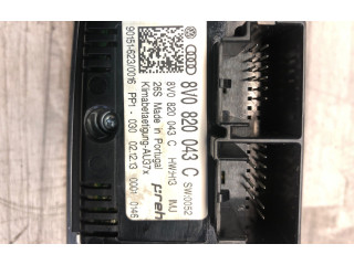 Блок управления климат-контролем 8V0820043C, 901516230016   Audi A3 S3 A3 Sportback 8P