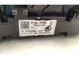 Панель приборов 6V0920940B   Skoda Fabia Mk3 (NJ)       