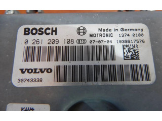 Блок управления двигателя 30743338, 1039S17576   Volvo V50