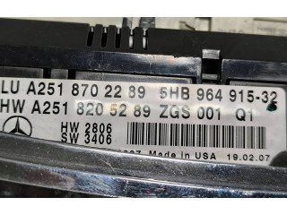 Блок управления двигателя 0261209121   Mercedes-Benz GL X164