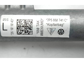 Надувная подушка для крыши 7P5880741C Porsche Cayenne (92A) 2011 - 2017 года