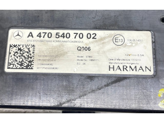 Блок управления A4705407002   Mercedes-Benz W470