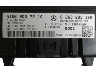 Панель приборов A1669007210, A1669007210   Mercedes-Benz GL X166       