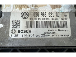 Řídící jednotka 03G906021QJ, 0281014064   Volkswagen Caddy 2007